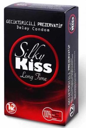 Silky Kiss Long Time Prezervatif